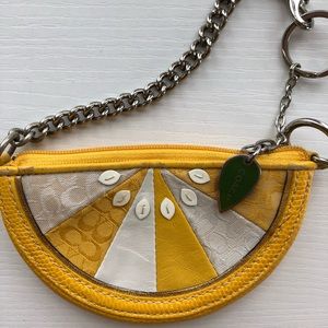 Coach Lemon Coin Purse